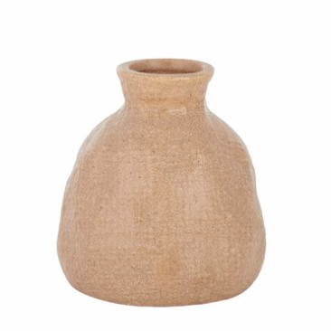 Nude Textured Vase