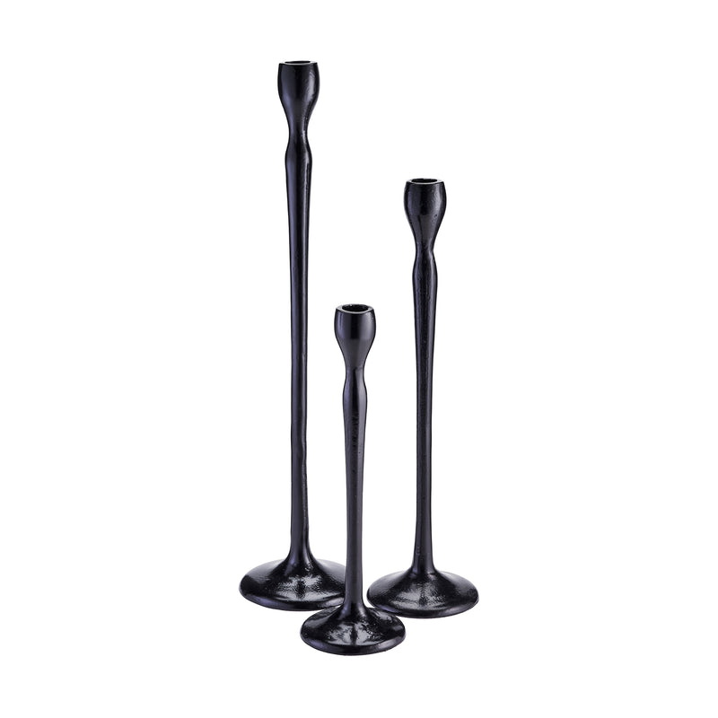 Black Tapered Candlestick