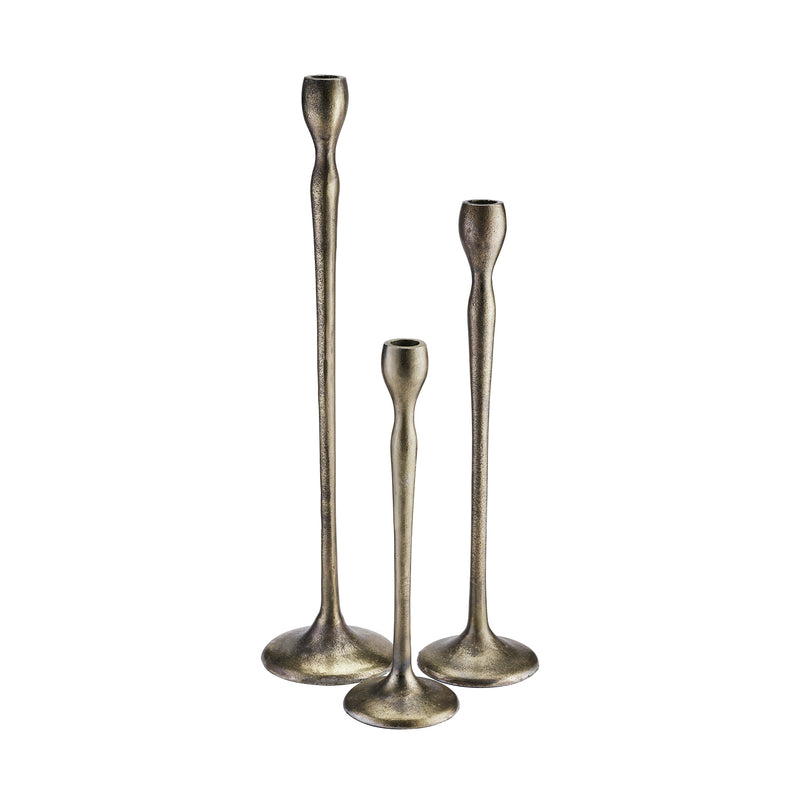 Gold Tapered Candlestick