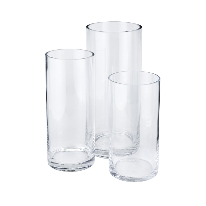 Clear Cylinder Vase